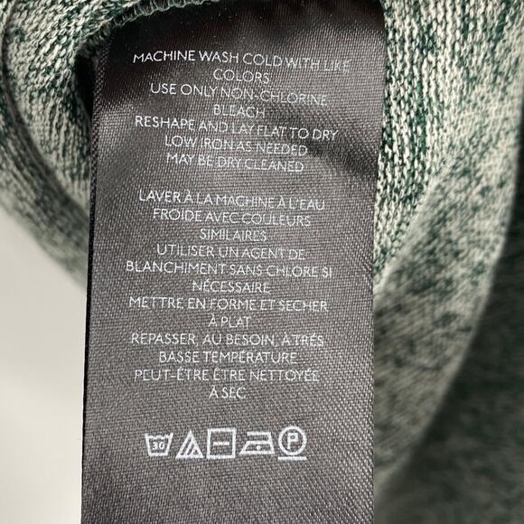 Anthropologie Maeve Fleece Sweater Cowl Neck Longline Tunic Teal Green Womens 2X - Picture 7 of 7